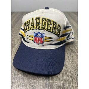 VTG 90's San Diego Chargers Logo Athletic Diamond NFL Pro Line Snapback Hat Cap